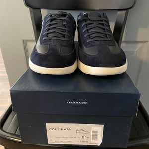 Men Cole Haan New Navy blue sneakers 9.5 brand new.